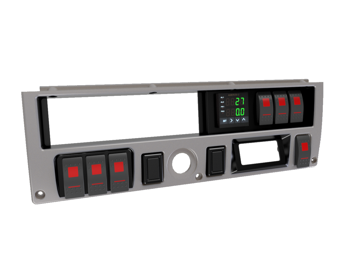 Rendering of an FJ60 interior bezel. This was an entirely custom piece for a customer