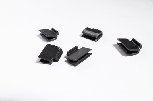 FJ60 FJ62 Door window chrome trim clips for window felt seal