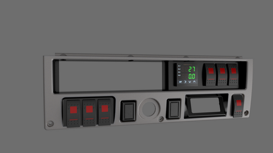 FJ60 Custom Bezel Layout