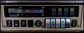FJ60 dash with switch plate highlighted